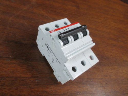 New abb circuit breaker s273-k3a e76126 277/480 vac vde 0660 for sale