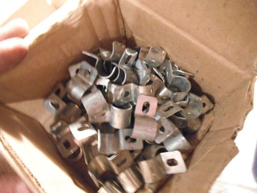 Bridgeport 3/8&#034; mc/bx/flex one hole strap *lot of 73* 900-f  - new for sale