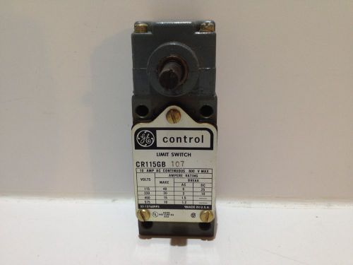 GE CR115GB 107 LIMIT SWITCH