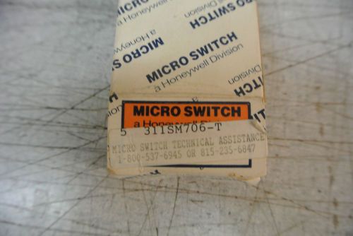 HONEYWELL MICROSWITCH 311SM706-T one piece