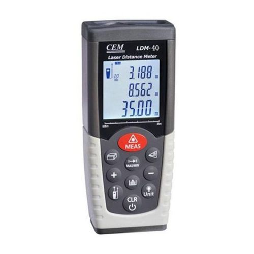 Brand cem ldm-40 130-feet  digital laser distance meter volume test for sale