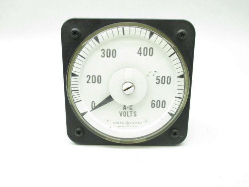 GENERAL ELECTRIC GE 50-103021-PZSJ2 AB-40 0-600V-AC METER D470174