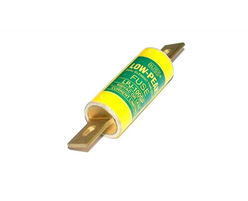 NEW COOPER BUSSMAN 100 AMP FUSE 600 VAC MODEL  LPJ-100SP  (3 AVAILABLE)