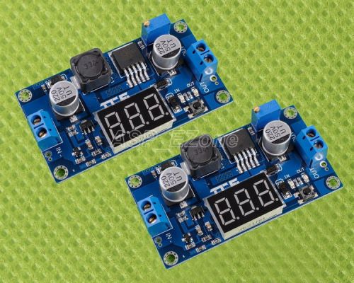 2PCS New Version XL6009 Step-up Power Module 4.5V-32V to 5V-52V DC-DC Converter