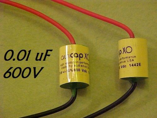 0.01uF at 600V Audience Auricap XO High Resolution Audiophile Capacitors: QTY=12