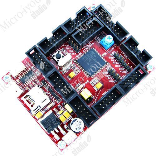 ST 8-bit STM8S208 STM8 MCU Development Evaluation Board Kit ST-LINK ST-LINK/V2