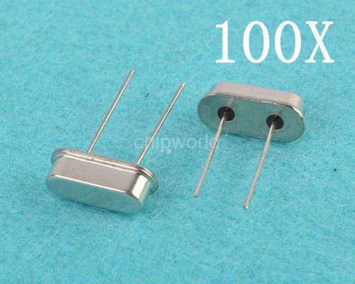 100pcs Crystal Oscillator 16MHz 16.00MHZ Mount Type Quartz Crystal HC-49S DIP