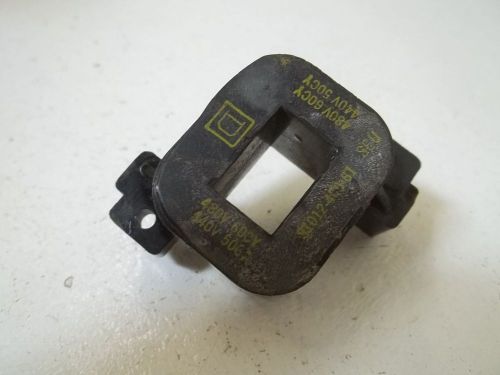 Square d 31012-400-61 coil 480v *used* for sale