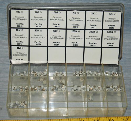 DIGI-KEY PANASONIC CERMET DUST-PROOF POTENTIOMETER 36C-KIT (AB4)