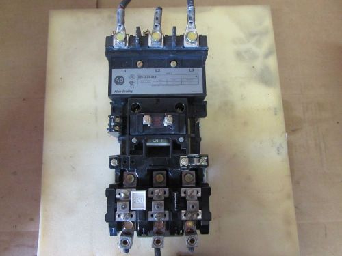 ALLEN BRADLEY 509  STARTER SIZE 3 CAT # 509-DOD-XXX , USED