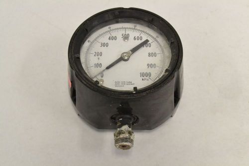 ASHCROFT Q-8451 DURAGAUGE PRESSURE 0-1000KPA 5 IN 1/2 IN NPT GAUGE B302772