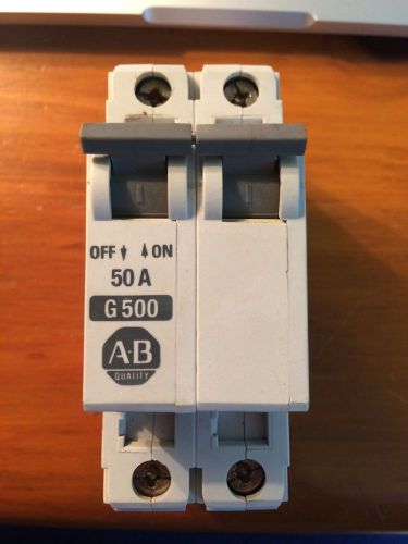 Allen Bradley AB G500 1492-CB2 Series B 50A  Circuit Breaker