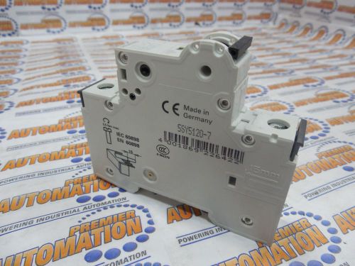 5SY5120-7 -- CIRCUIT BREAKER 20AMP 1POLE 220VAC 10KA C-CURVE