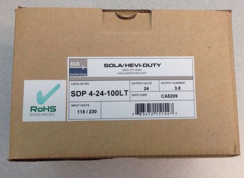 Sola/Hevi-Duty SDP 4-24-100LT Power Supply - New