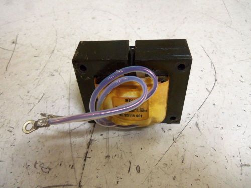 BASLER ELECTRIC BE 23114 001 TRANSFORMER *USED*