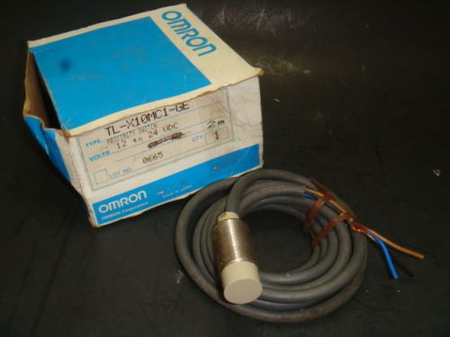 NEW OMRON PROXIMITY SWITCH, TL-X10MC1-GE, 12-24 VDC, NEW IN BOX