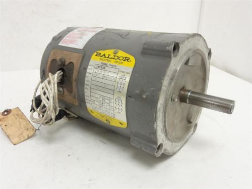 148357 Used, Baldor VM3538 AC Motor 1/2Hp 208-230/460V 1725RPM 3PH 2.1-2/1A