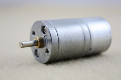 6V DC 20 RPM High Torque Electric Gear Box Motor