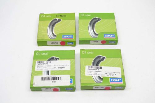 LOT 4 NEW SKF ASSORTED 19969 400750 3 X2-5/8X3/8 IN 3X2X3/8 IN OIL-SEAL B422397