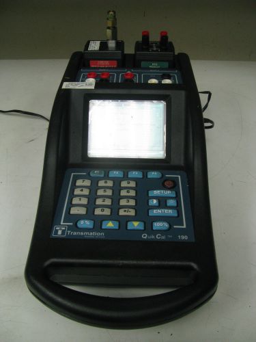 Transmation QuikCal 190 Multifunction Pressure Calibrator 2500 PSIG Module DK12