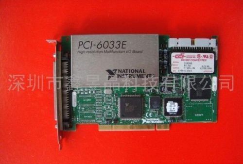 National Instruments NI PCI-6033E Card TESTED