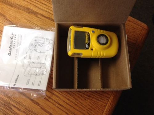 BW Honeywell GasAlert Clip Extreme H2S Monitor GA24XT-H