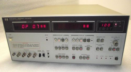 HP Hewlett Packard Yokogawa 4275A  Multi-Frequency LCR Meter w/ Warranty