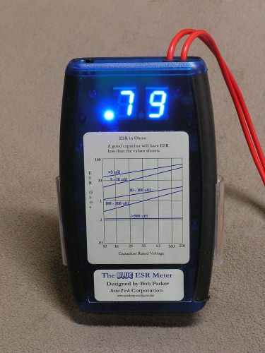 AnaTek Blue ESR/Low Ohms Meter - Complete Kit for Assembly ( BESR_Kit )