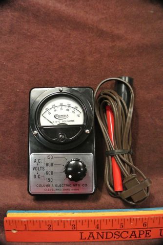 Columbia Electric MFG Co. Volt Meter