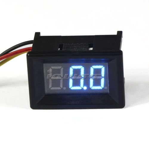 0.36&#039;&#039;Digital 3 Bit Voltage Meter DC 0-100V Voltmeter Blue LED Display