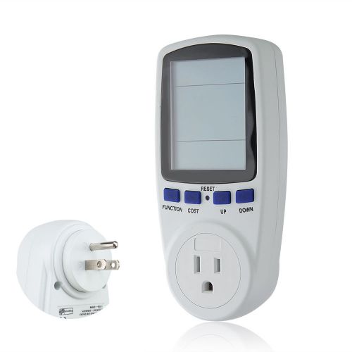 New us plug power energy voltage meter electricity usage analyzer monitor for sale