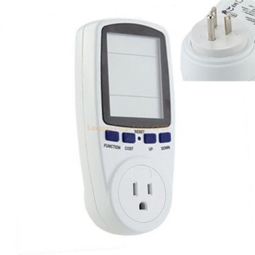 US Plug in Watt Voltage Amps Energy Saving Meter power Monitor saving Analyzer