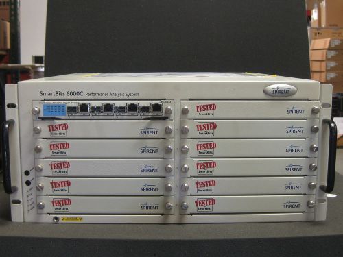 Spirent Smartbits SMB6000C LAN-3324A 1000bT Mbps Smartmetrics 90Day Warranty