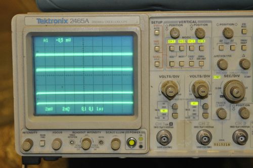 Tektronix 2465A 350MHz Oscilloscope 4 Channel