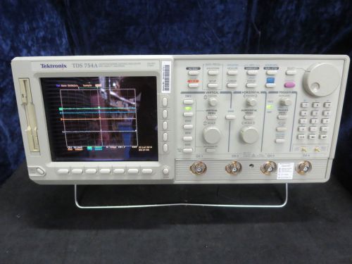 TEKTRONIX TDS754A 500MHZ 4CH OSCILLOSCOPE RACK 19B^