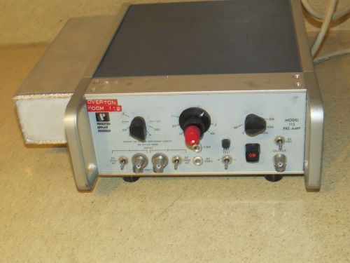 EG&amp;G PARC MODEL 113 PRE-AMP PRE-AMPLIFIER