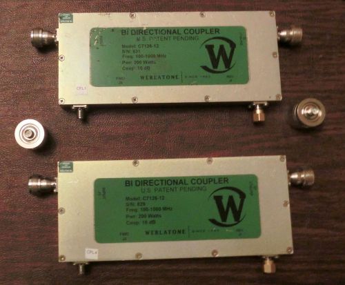 WERLATONE Bi-Directional Coupler ** Set of 3 **