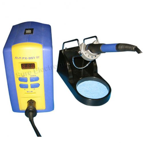 Hakko  fx-951 soldering station with soldering iron holder 220v-70w esd-safe for sale