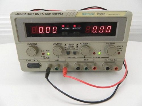 TEKTRONIX* *PS280* *DC POWER SUPPLY* POWER CORD*ORIGINAL MANUEL*WORKS PERFECTLY*