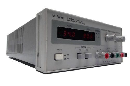 Agilent E3620A 0-25V,0-1A DUAL OUTPUT DC Power Supply