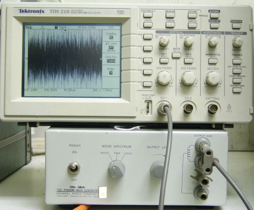 General Radio GR model 1382 random noise generator, NIST-calibrated, guaranteed
