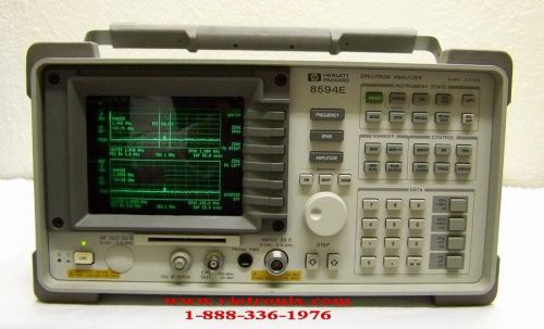 HP Agilent 8594E 9khz-2.9Ghz Spectrum Analyzer