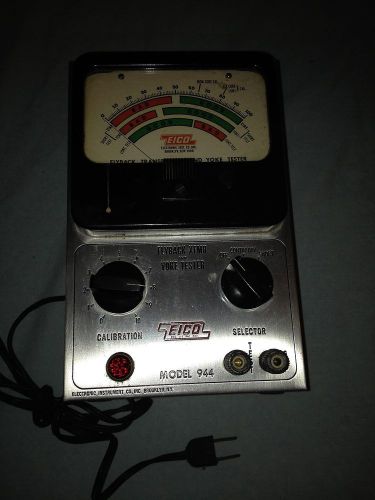 Vintage EICO Model 944 Flyback Transformer and Yoke Tester - VGC