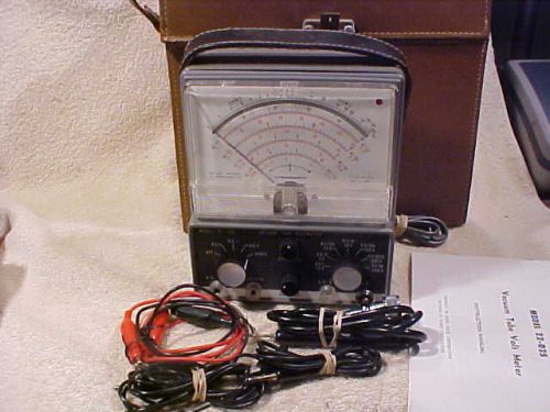 MICRONTA VACUUM TUBE VOLT METER MODEL 22-025