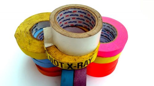 1&#034; Paper Tape Camera Tape Assortment 14 Rolls