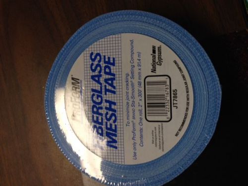 Proform drywall fiberglass mesh tape, width 2&#034;, length 300&#039; blue (case of !2) for sale