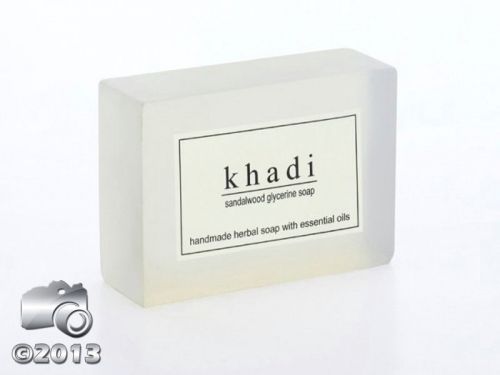 New khadi natural sandalwood soap immense healing properties and free of germs for sale