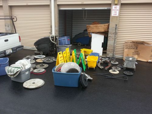 Floor service equipment lot as is windsor wrangler saber cutter scrubber for sale