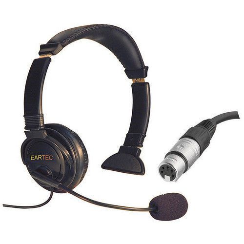 Headsets 5-Pin Eartec Lazer Single-Ear Intercom Headset 5-Pin XLR-F LZ5XLR/F