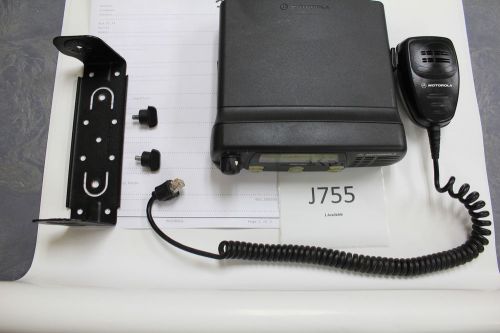 Motorola CDM1250 450-520 MHz UHF 20-48 Watts M25SKD9AA2AA **Nice** #J755